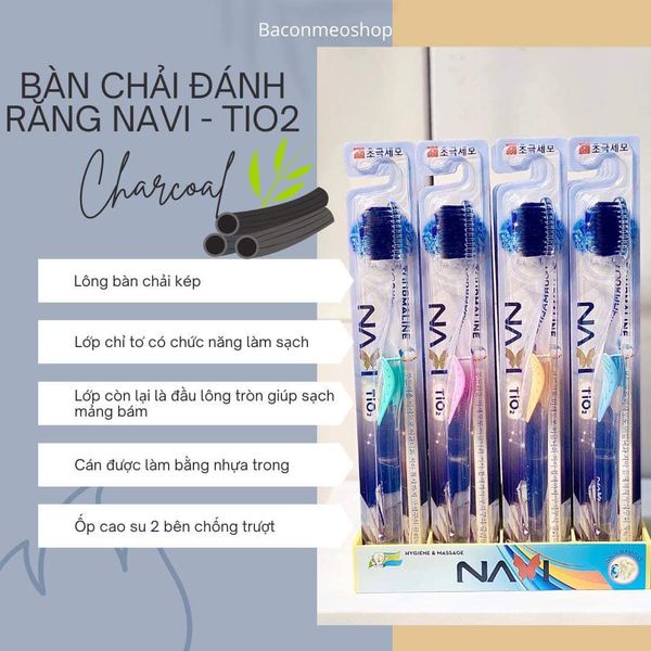 Bàn chải Navi - TIO2