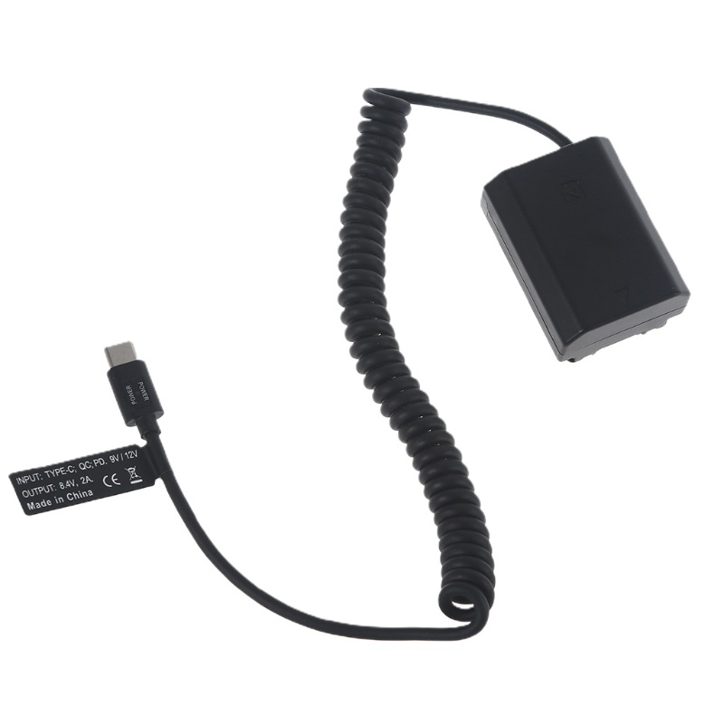 Dây Cáp Nguồn USB-C NP-FZ100 Chuyên Dụng Cho Camera A6600 A7C A7RIV