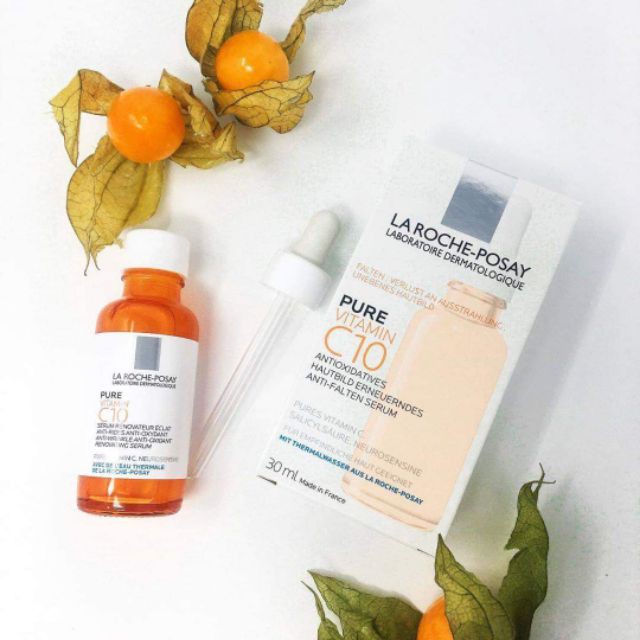 La Roche-Posay Pure Vitamin C10 - Serum C Nguyên Chất Cho Da Nhạy Cảm 30ml