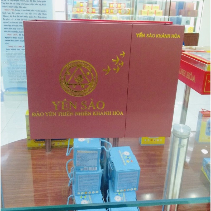 Tổ yến sào đảo Khánh Hoà ⚡ GIÁ TỐT NHẤT ⚡ Yến vụn nguyên chất 100% hộp đi kèm thiết kế sang trọng | BigBuy360 - bigbuy360.vn