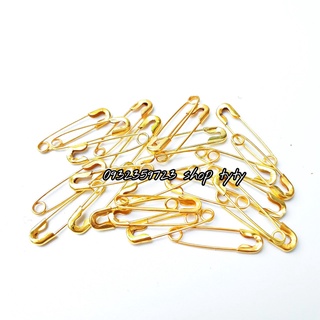 1 Bịch 100 cây kim tây vàng 1,8cm