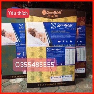 Đệm bông ép Queensweet Hàn quốc (80cm x1,9m )(90cmx190)❤️❤️❤️
