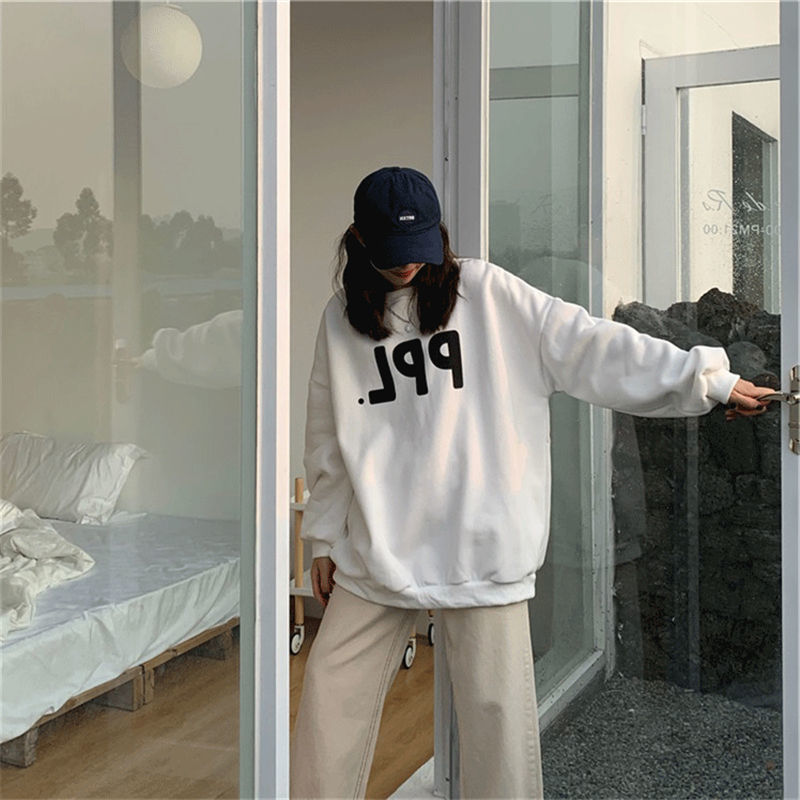 Áo Hoodie Nữ Tay Dài Thời Trang Hàn Quốc 2021