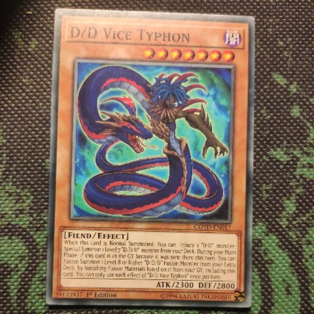 Thẻ bài Yugioh: D/D Vice Python - COTD-EN017