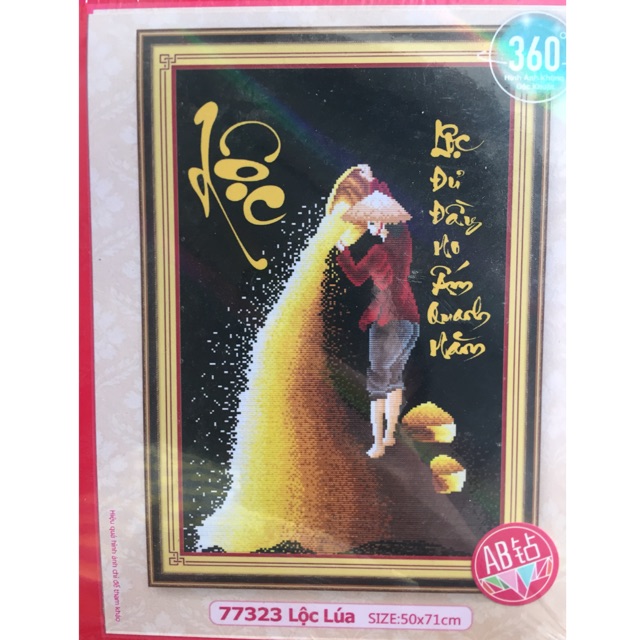 tranh đá lộc 77323