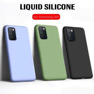 Ốp điện thoại silicon dẻo phối nhung siêu mỏng sang trọng cho SAMSUNG GALAXY A51 A71 A50S A30S