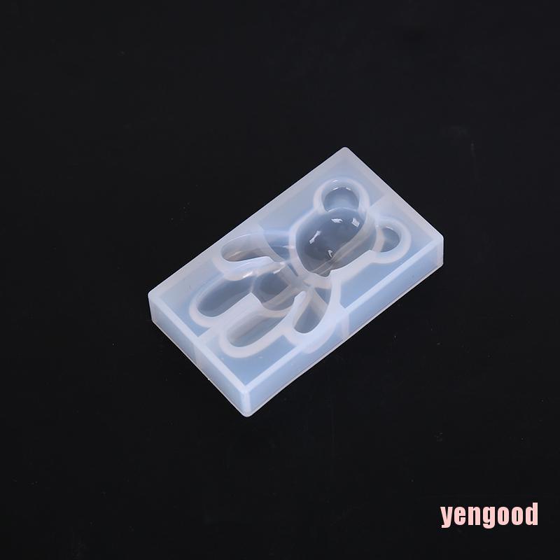 Khuôn Làm Bánh Chất Liệu Silicone Tự Làm Hình Gấu Dễ Thương