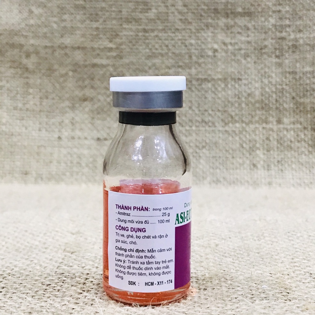 ASI-ECOTRAZ 250 Pha Tắm Xịt Diệt Ve Rận Bọ Chét