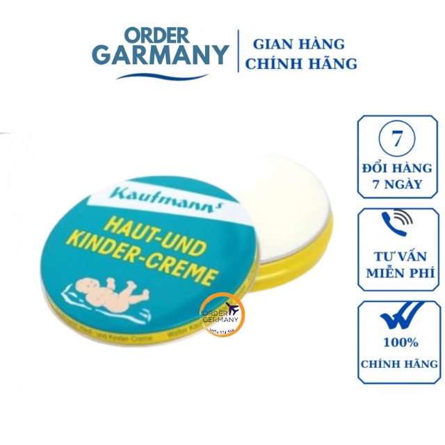 Kem chống hăm Kaufmann Đức dưỡng da đặc biệt cho trẻ sơ sinh 75ml