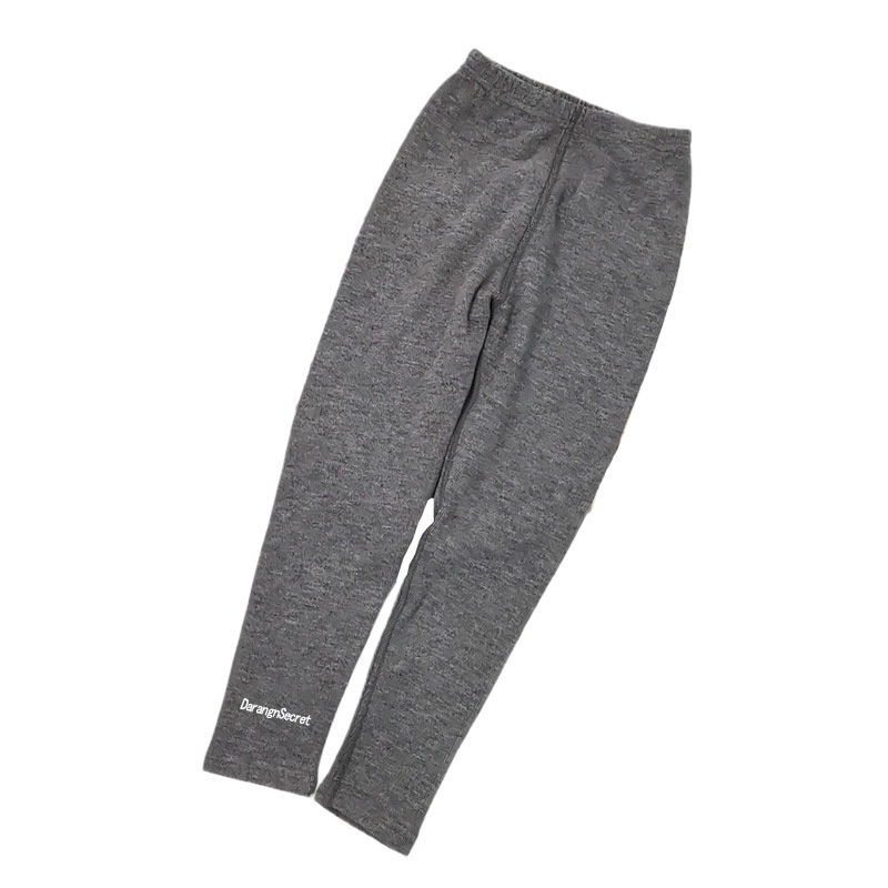 Quần legging lót nhung co giãn tốt phong cách Hàn Quốc thời trang dành cho bé gái 80-150CM