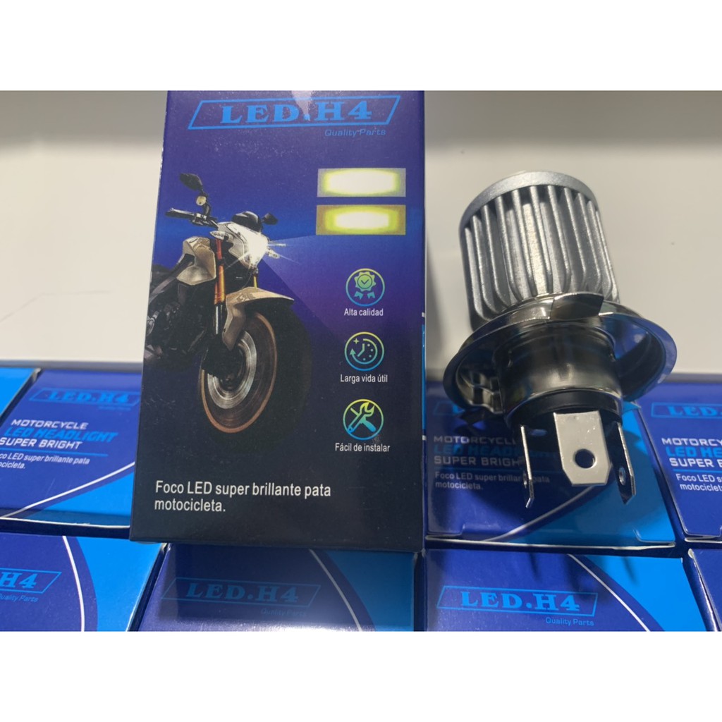 Đèn pha led Bi cầu mini cos vàng pha trắng chân H4 và M5