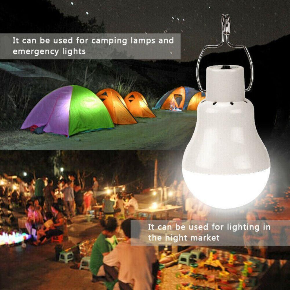 JANE Bóng Đèn Cắm Trại Sử Dụng Năng Lượng Mặt Trời 130LM