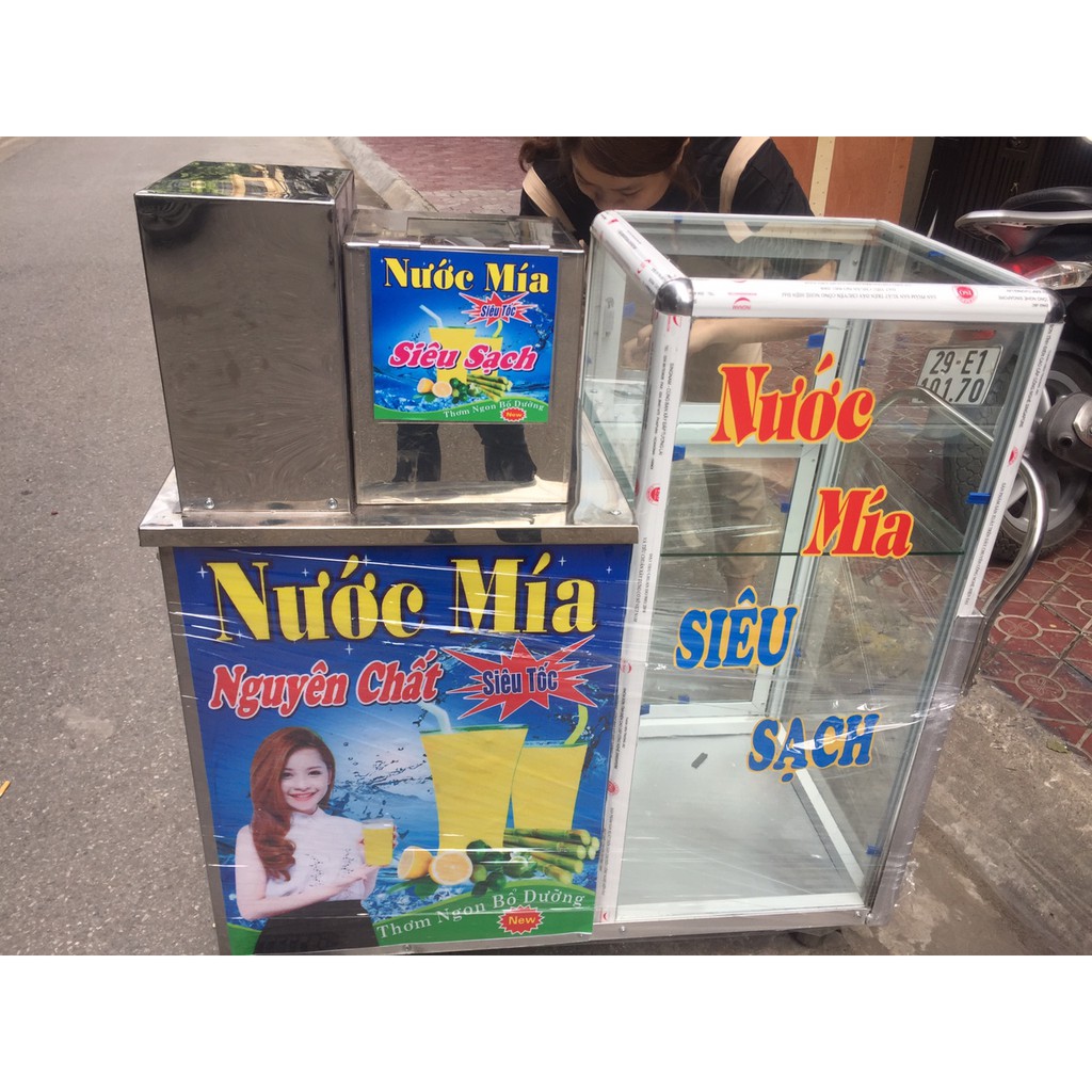 Máy ép nước mía khỏe, siêu sạch, ép 1 cây 1 lần duy nhất