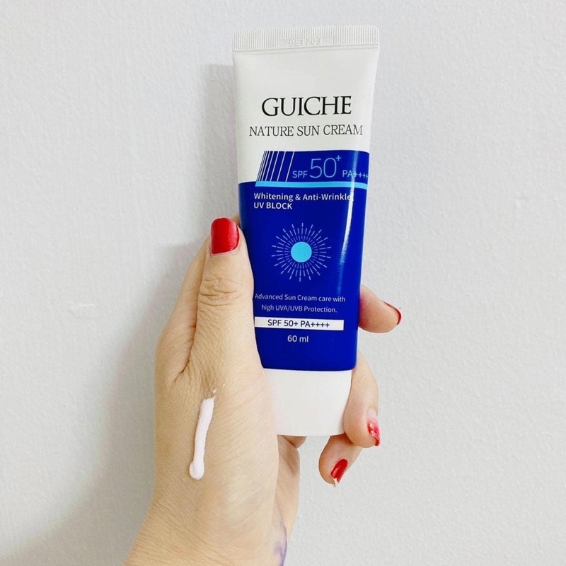 Kem Chống Nắng GUICHE NATURE SUN CREAM Chính Hãng