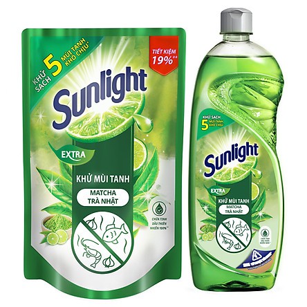 Nước Rửa Bát Sunlight Túi 750G