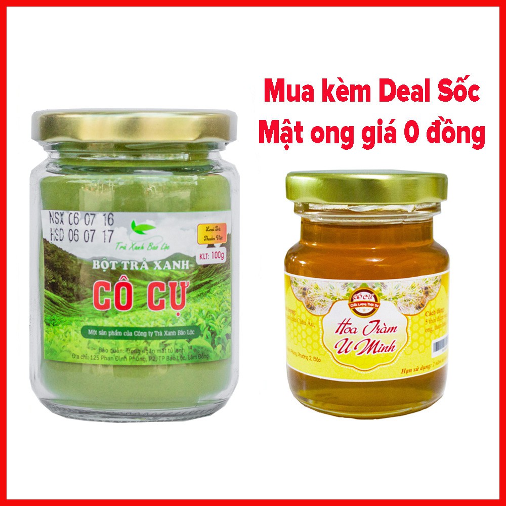 Bột Trà Xanh Cô Cự Loại Thuần Việt 50G chọn mua kèm deal sốc mật ong 0 đồng | BigBuy360 - bigbuy360.vn