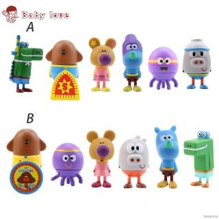 Set 6 Mô Hình Đồ Chơi Các Con Vật Trong Phim Hoạt Hình "Hey Duggee"