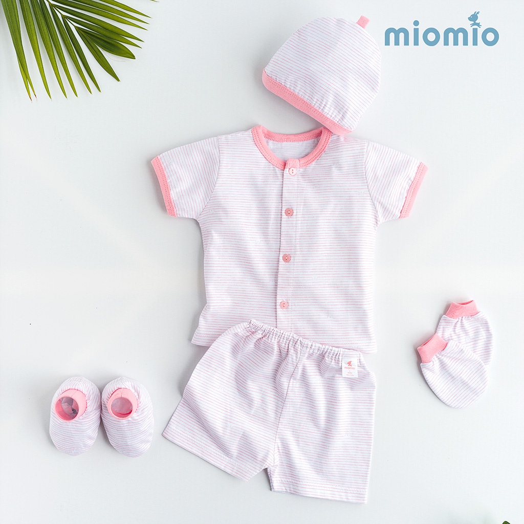 Set 5 Món Đồ Cộc Sơ Sinh MIOMIO - Cho Bé Trai, Bé Gái (Từ 0-3M), Vải Cotton