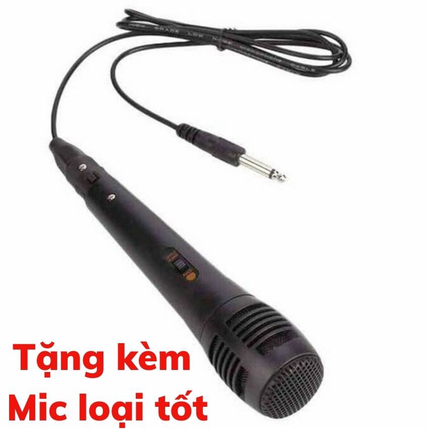 Loa Karaoke Bluetooth Mini ALP-401, Giá Rẻ, Âm Thanh Sống Động Kèm Theo Đèn Led Khi Nghe Nhạc