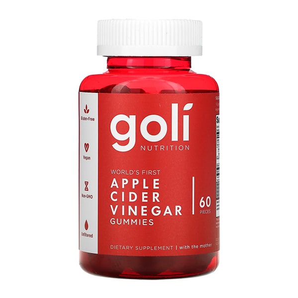 Kẹo Dẻo Giấm Táo Goli Apple Cider Vinegar Kẹo Giảm Cân Kiểm Soát Cân Nặng