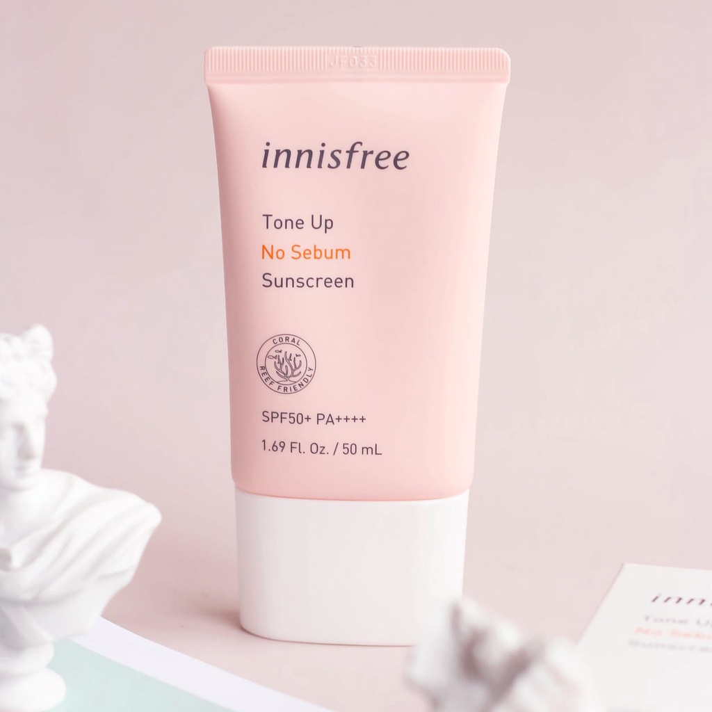 Kem Chống Nắng Innisfree Tone Up No Sebum / Watering Sunscreen SPF50 PA++++