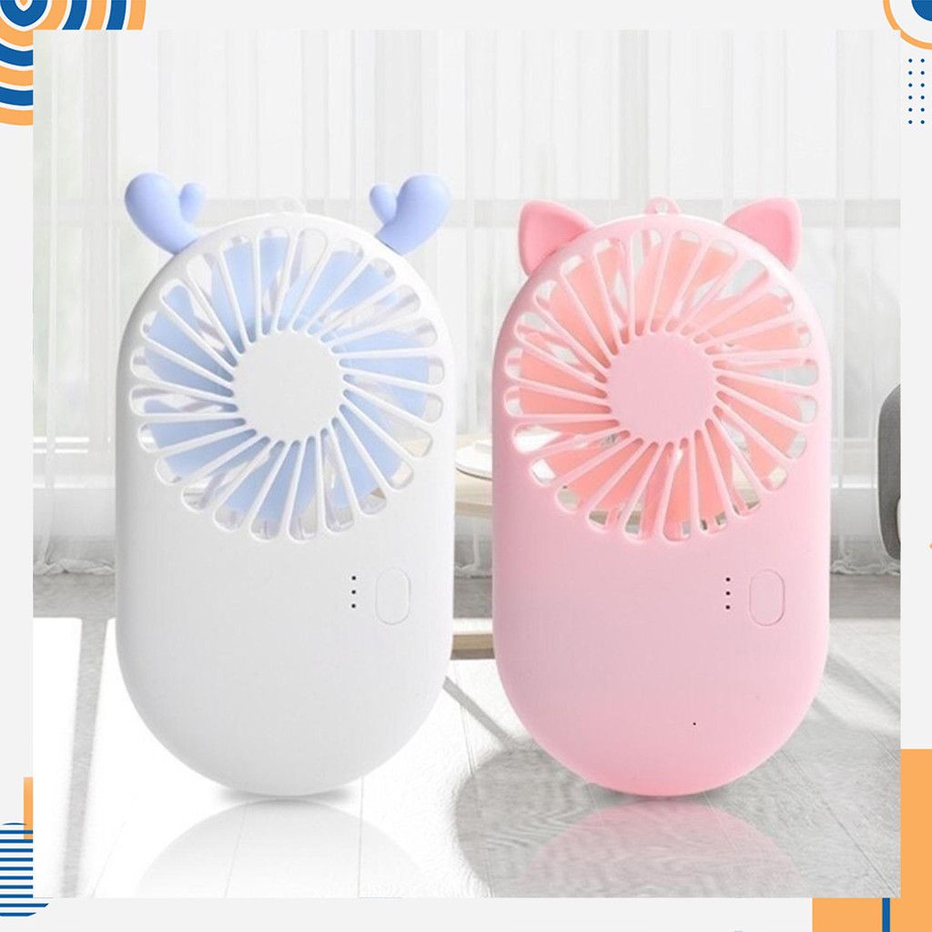 [ Có Video ] Quạt Cầm Tay Mini Pocket Fan Chính Hãng [ Full Box + Phụ Kiện] | BigBuy360 - bigbuy360.vn
