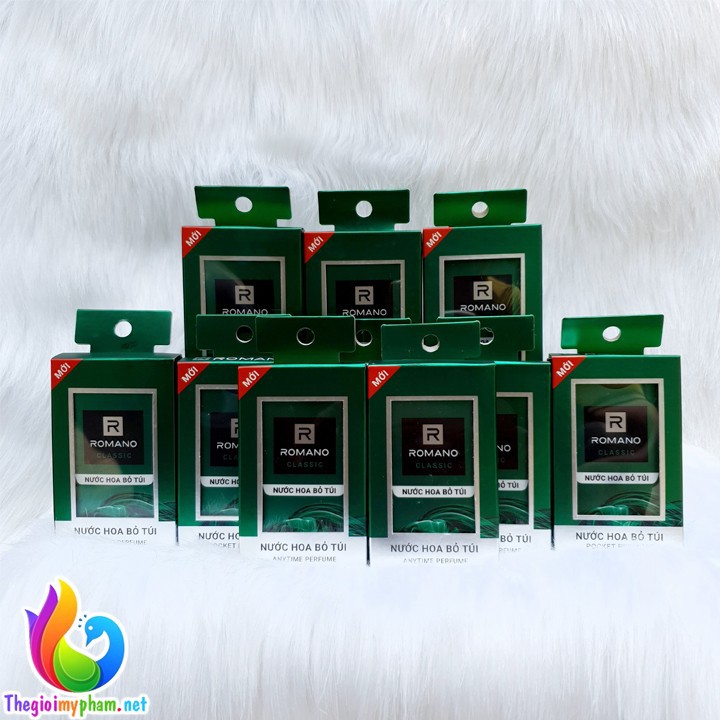 Nước Hoa Romano (Mẫu mini bỏ túi) | Thế Giới Skin Care