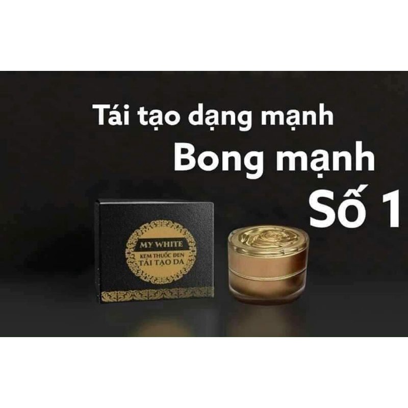 kem sâm đen tái tạo da My White (tái tạo da dạng mạnh _bong da số 1).