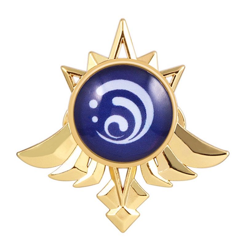 Tmdbyx Huy Hiệu Cài Áo Hình Đôi Mắt Genshin Impact