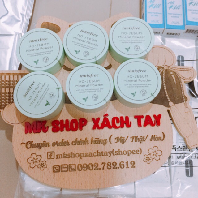 Phấn Phủ BỘT Kiềm Dầu Innisfree No Sebum Mineral Powder