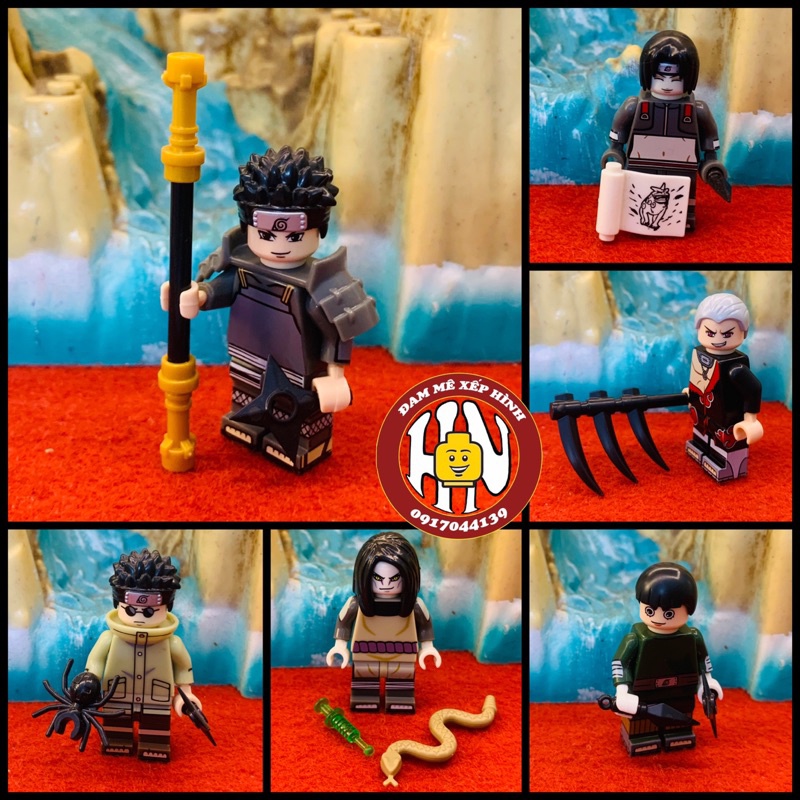 Đồ chơi minifigure - Naruto - KDL803 - Fullset orochimaru - Hàng đẹp !