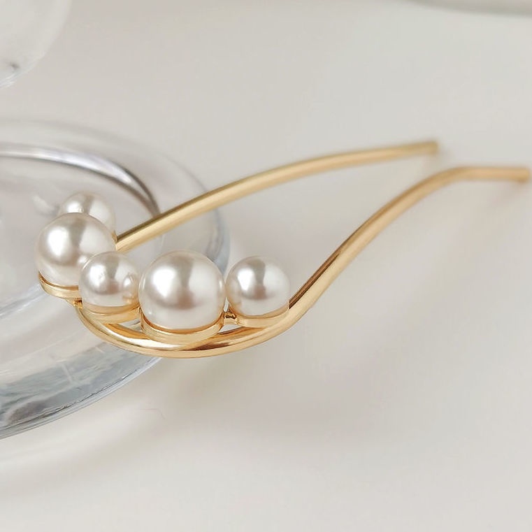 Kẹp tóc đính ngọc trai thời trang Hàn Quốc cho nữ