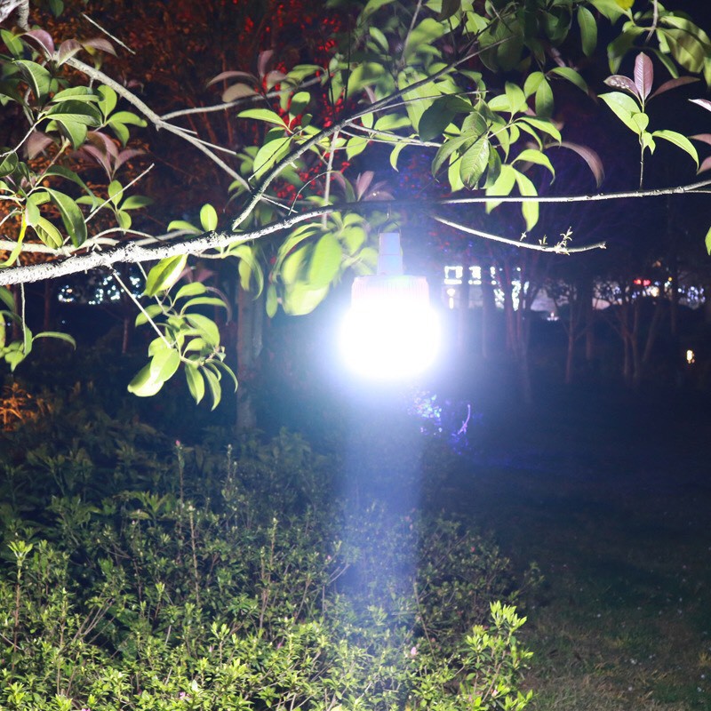 Bóng đèn led năng lượng mặt trời_treo hiên nhà sân vườn 100W tiện lợi | BigBuy360 - bigbuy360.vn