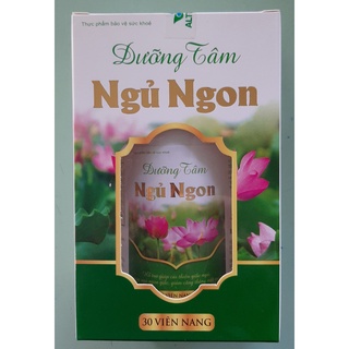 Dưỡng Tâm Ngủ Ngon, giúp cải thiện giấc ngủ, ngủ ngon, giảm căng thẳng mệt mỏi