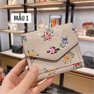 Ví nữ COACH mini nhỏ nhắn xinh xắn cầm tay