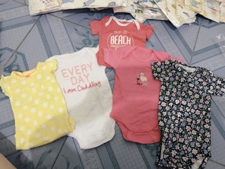 Set 5 body cho bé sz NB - 24m