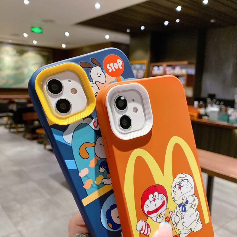 Ốp Điện Thoại Silicon TPU Mềm Chống Sốc In Hình Snoopy Cho iPhone 14 13 12 11 Pro Promax 6 6S 7 8 Plus X XR XSMax SE