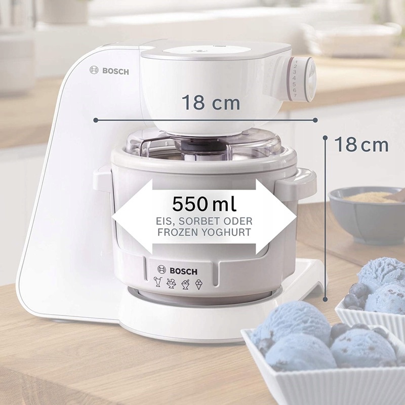 Phụ kiện âu làm kem tươi cho máy Bosch MUM MUZ5EB2