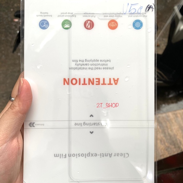 DÁN DẺO PPF MẶT TRƯỚC LG V50 TRONG, HÀNG PPF XỊN CHẤT LƯỢNG ĐỘ ĐÀN HỒI CAO, DỄ DÁN