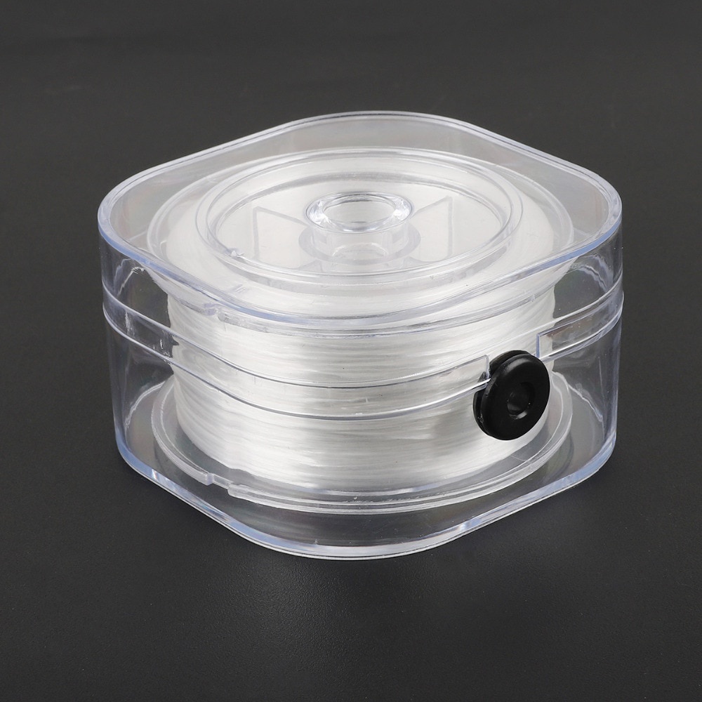 Cuộn dây cước co giãn dùng làm đồ trang sức dài 30-200m 0.2/0.6/0.8/1mm