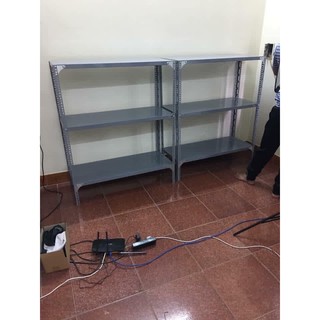 [XẢ KHO] (40CM) Kệ Sắt V Lỗ 3 Tầng Đa Năng [CAO 1M X SÂU 40 CM XRỘNG 1M X 3 MÂM]