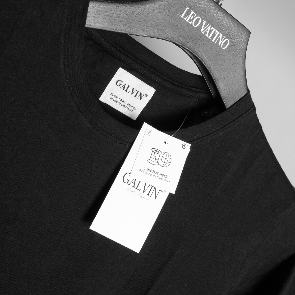 Áo thun nam cổ tròn Galvin vải cotton co giãn cộc tay ngắn lỡ bộ 4 màu APGV5 - Leo Vatino | BigBuy360 - bigbuy360.vn