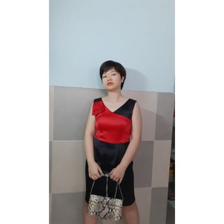 Váy body phi lụa đi tiệc, đi làm (chụp hình thật)