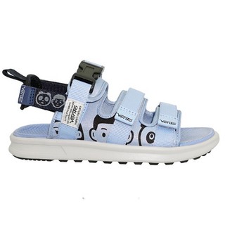 Giày Sandal Vento NB80 Màu Xanh Nhạt họa tiết đường phố quai vải dù [Size nữ từ 35 - 39] siêu cá tính