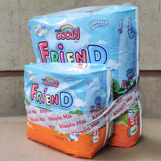 [CHÍNH HÃNG] Bỉm - Tã Quần GOO.N Friend Size L60 (Cho bé 9-14 kg)