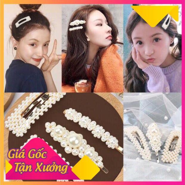 Set 4 kẹp tóc Hàn quốc xinh xắn