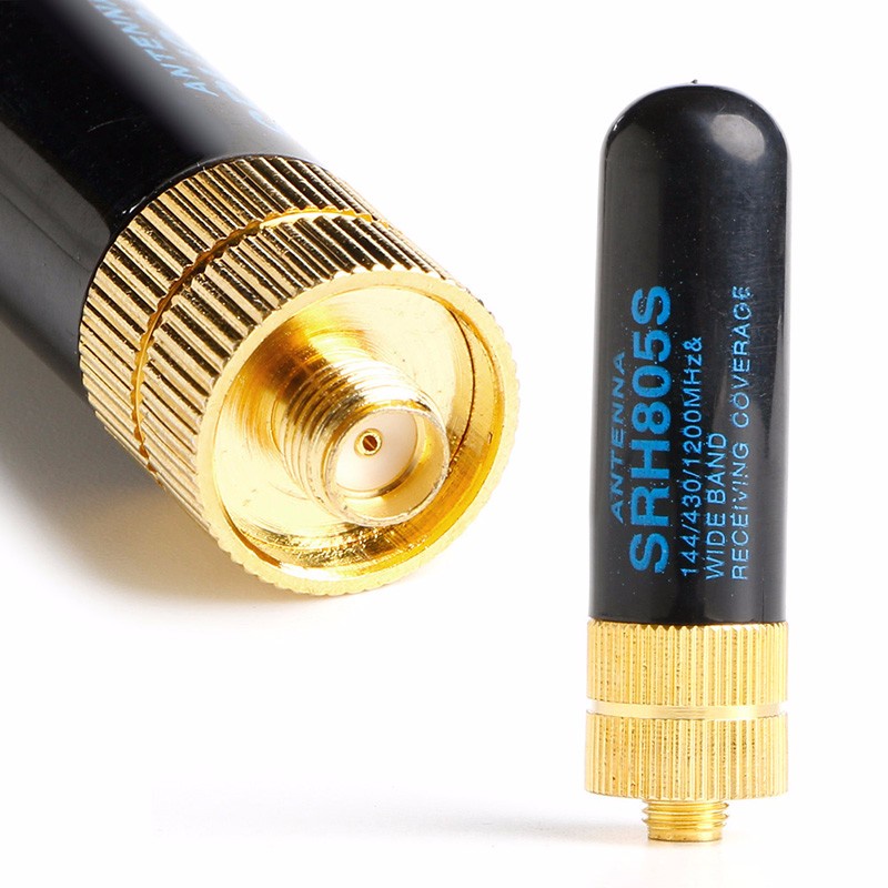 Ăng Ten Băng Tần Kép SRH805S SMA-F Cho Bộ Đàm Baofeng GT-3 UV-5R BF-888s