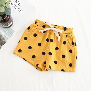 Quần short chấm bi dễ thương cho bé gái
