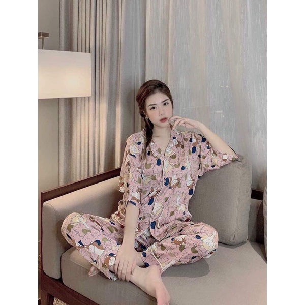 Bộ quần áo Pijama latin cao cấp SAM, Vic, chin, ComEl