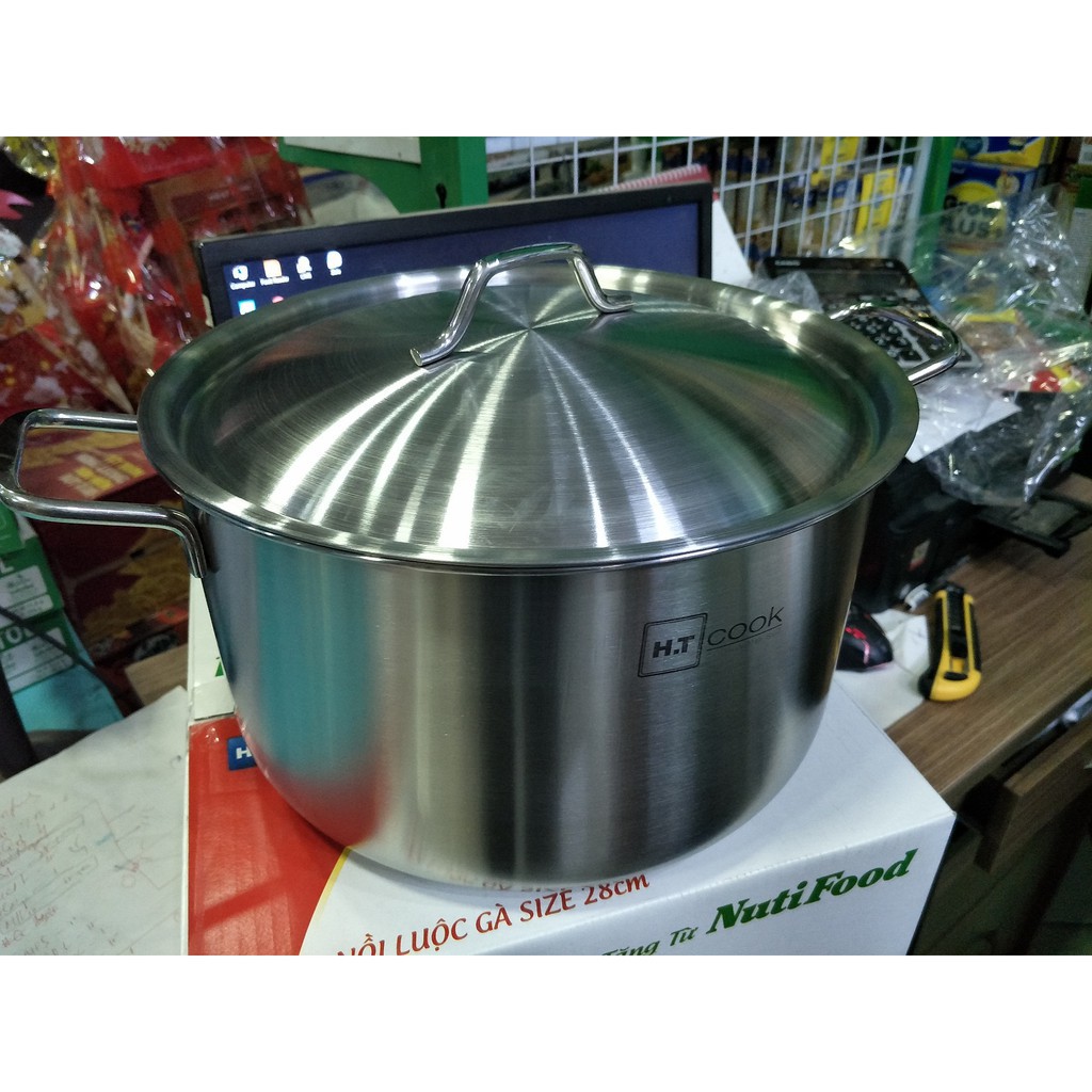 Nồi luộc gà Size 28cm quà tặng Nutifood hot